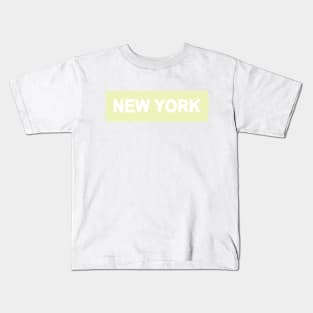 Lime New York Kids T-Shirt